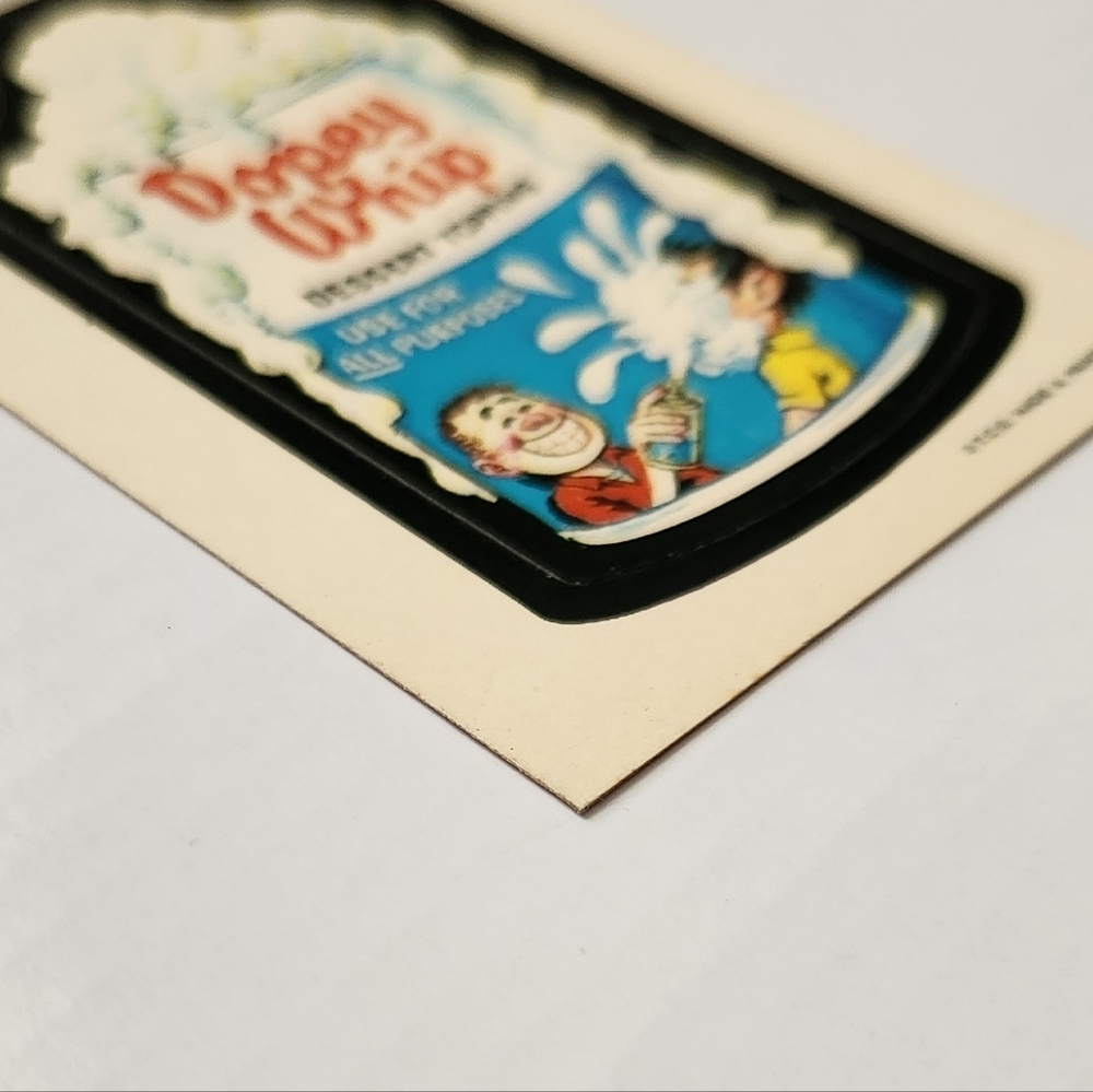 🍦 Vintage 1973 Wacky Packages Sticker - "Dopey Whip" Trading Card Collectible ✨ - Picture 6 of 10